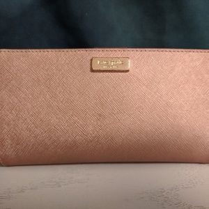 Kate Spade Rose Gold Wallet